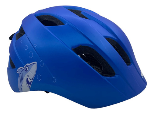 Capacete Absolute Kids Roll Bike Ciclismo Skate Patins Cor Azul Tamanho P-M(48-52cm)