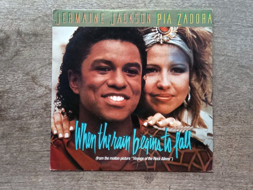 Disco Lp Jermaine Jackson & Pia Zadora - When (1984) Uk R15