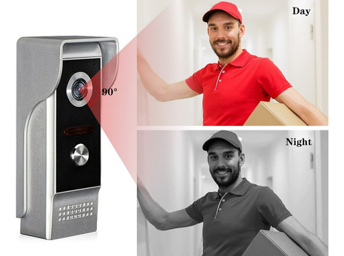 Timbre Video Portero Con Cámara Citófono Pantalla 9 Pulgadas