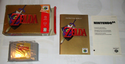 Zelda Ocarina Of Time Para Consola N64 Nintendo 64 Mr2023 -3