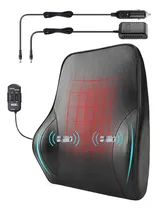 Comprar Almohada Apoyo Lumbar Automóvil Con Motores Vibratorios, Esp