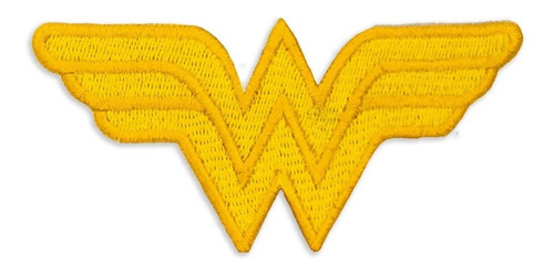 Parche Bordado Wonder Woman Termohadesivo 7 Cm Mujer Maravil