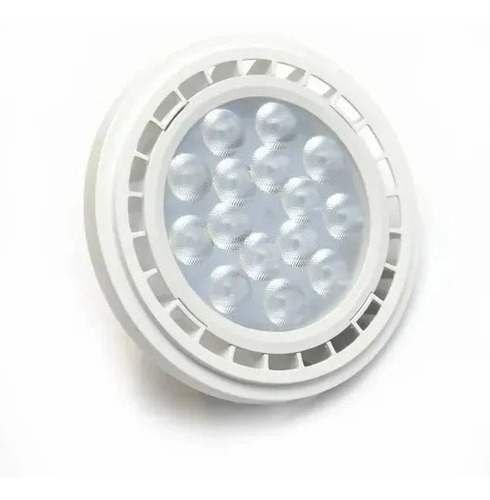 Pack X 2 Lampara Ar111 Led 12w Luz Fría Gu10 38* 1080 Lumen