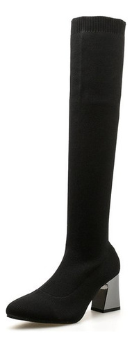 Botas De Tacón Alto Por Encima De La Rodilla Para Mujer, De