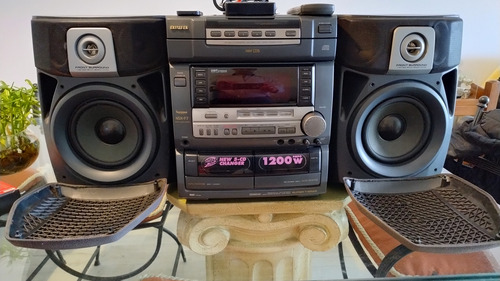 Mini Componente Aiwa Nsxf-7 Leer Descripción Negro 1200 W (Usado)