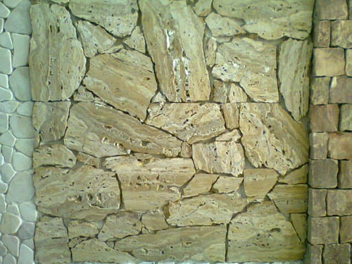 Escalla De Popelín Pared Piedra Natural Laja X M2