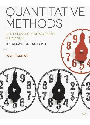 Libro Quantitative Methods : For Business, Management And...