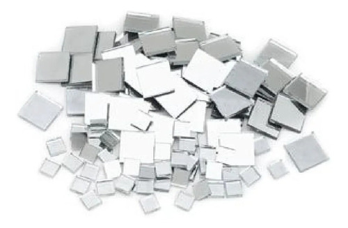Espejitos De Vidrio 1x1cm. 1 Kilo. Ideal Para Mosaiquismo/de
