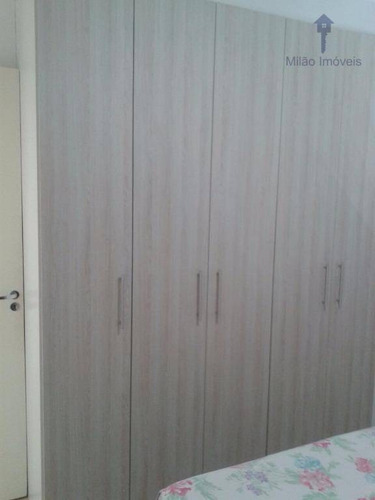 Apartamento À Venda 2 Dormitórios, Condomínio Parque Sicília, Campolim - Ap0033