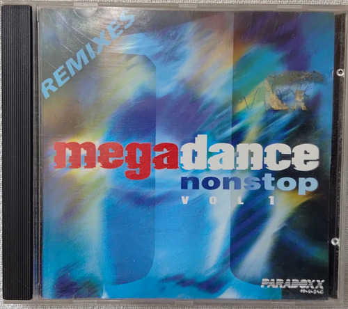 Cd Megadance Nonstop Remixes Vol 1 Paradoxx Original (Usado)