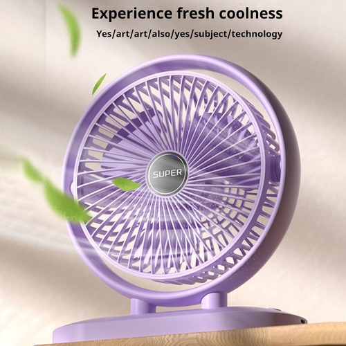 Ventilador Pequeño X Silent De Tres Velocidades Con Suminist