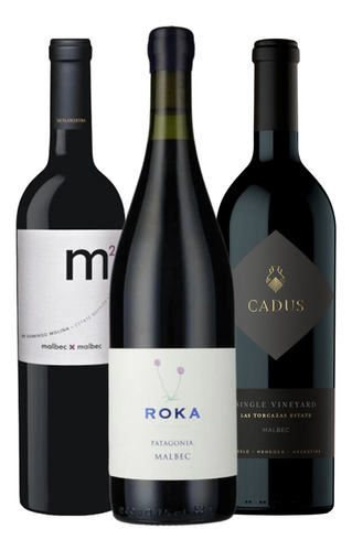 Vinos Tintos Regiones Argentina. Combo Caja Degustacion