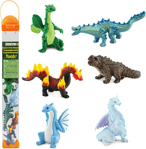 Figuras Dragones (6) Safari Ltd