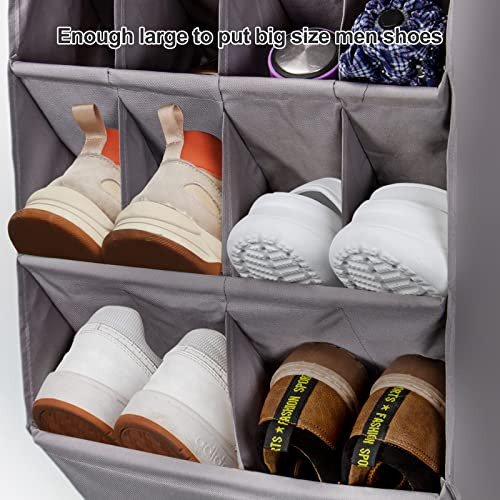 Organizador De Zapatos Para Puerta, 2 Pack, 12 Bolsillos
