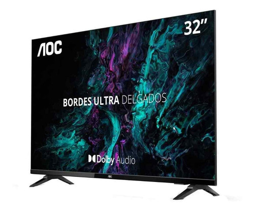 Imagen 2 de 4 de Smart TV AOC 32S5305 LED HD 32" 110V/240V