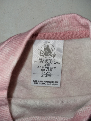 Sudadera Disney Store Minnie Mouse Niña Tallas Envio G Msi