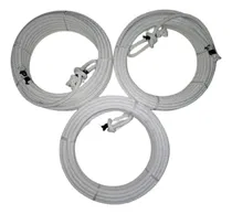Comprar Soga O Reata Charra Pack 3 Sogas 5 Hilos 25 Mt 11mm Blanca