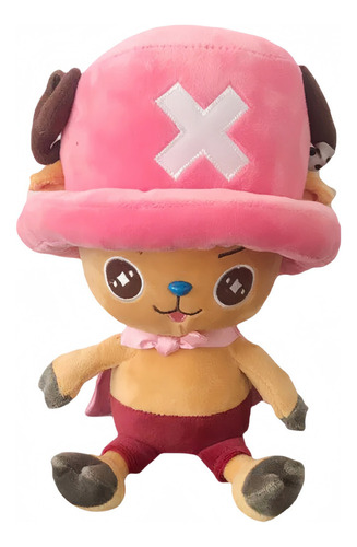 One Piece Pink Hat Tony Chopper Muñeca Peluche 30cm