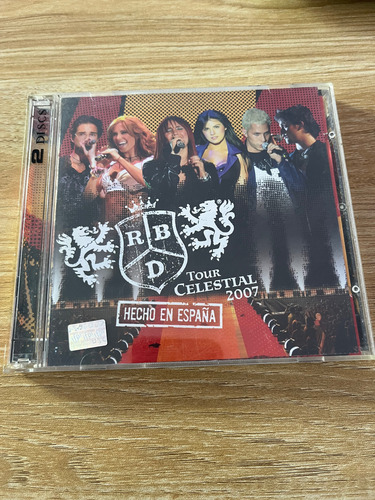 Rbd Tour Celestial 2007 Hecho En España Cd Doble Estándar (Usado)
