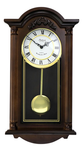 Bedford Clock Collection Noah - Reloj De Pared Con Péndulo.