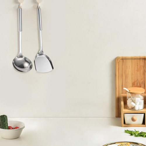 Juego De Cocina De Acero Inoxidable 4 Piezas, Cucharón Sopa