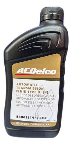 Aceite Atf Dexroniii(3) Acdelco Pack 6 Unidades