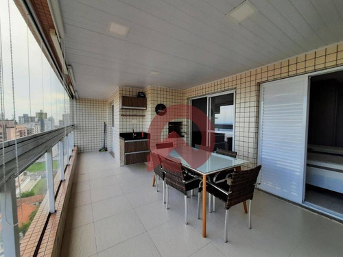 Imagem 24 de 30 de Apartamento Com 3 Dormitórios À Venda, 154 M² Por R$ 1.050.000 - Vila Guilhermina - Praia Grande/sp - Ap3333