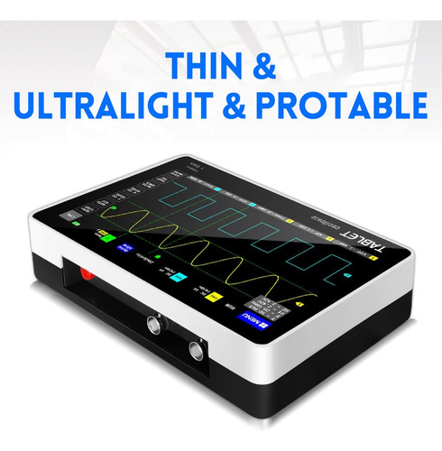 Fnirsi Osciloscopio 1013d Plus 2 Canales 100 Mhz 7 Tft