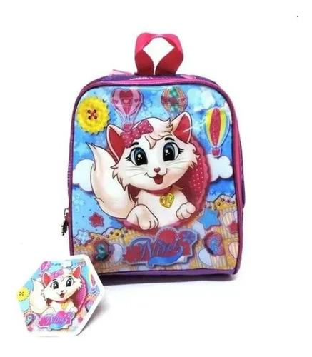 Imagem 1 de 1 de Lancheira Gatinha Nina Infantil Clio