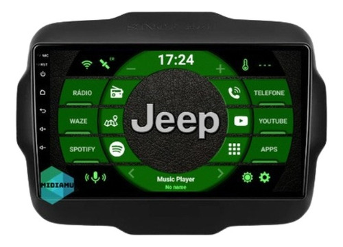 Central Multimídia Jeep Renegade S300 Android Pcd 2017/2020
