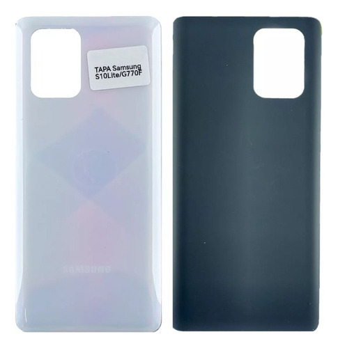 Tapa Trasera Carcasa Samsung S10 Lite G770 Negro Azul Blanco