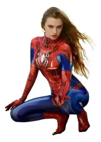 Disfraz Mujer Spiderman Venom Cuerpazo Vengadores Viuda