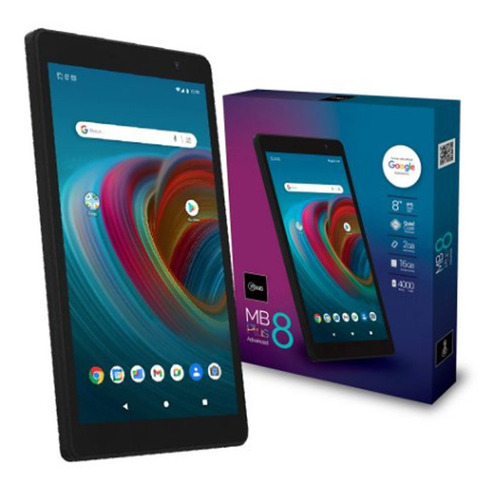 Imagen 3 de 4 de Tablet Mlab Mb8 Plus 16gb Rom 2gb Ram 8 Pulgadas Quad Core