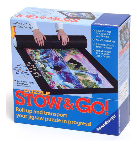 Ravensburger Stow & Go 1000 Pc Sistema De Almacenamiento De 