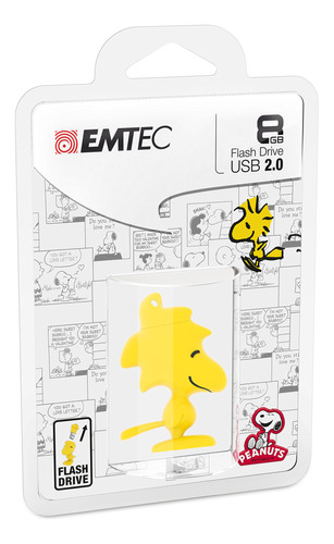 Emtec Unidad Flash Usb Peanuts 2.0 (ecmmd8gpn103)