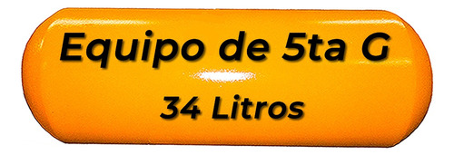 Equipo De Gnc 5ta Generación Con Cilindro 34 Lts