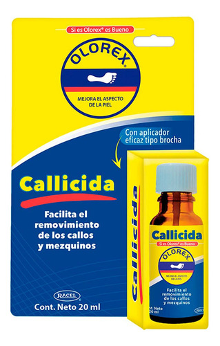 Removedor De Callos Olorex Callicida Máximo Poder 20ml