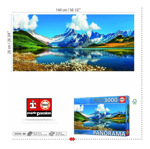 Rompecabezas 3000pz Cordillera De Berna