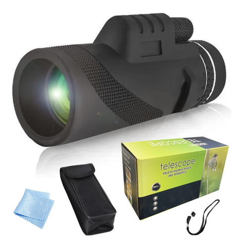 Imagen 1 de 10 de Telescopio Monocular Portatil Visor Potente Largo Alcance At