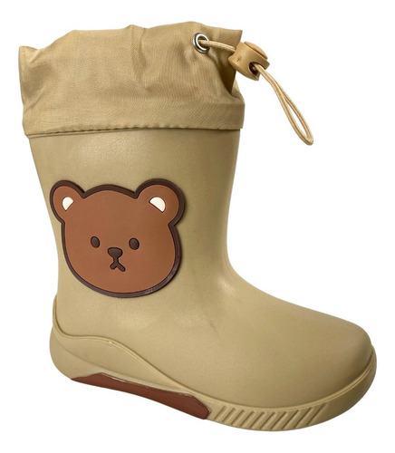 Botas De Lluvia Goma Oso Niñas Y Niños