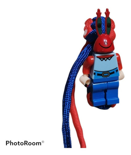 Imagen 3 de 3 de Figuras Legos-pulseras Don Cangrejo