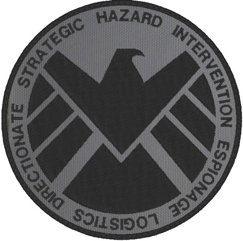 Parche Marvel Shield 10cm Coser/planchar S.h.i.e.l.d.