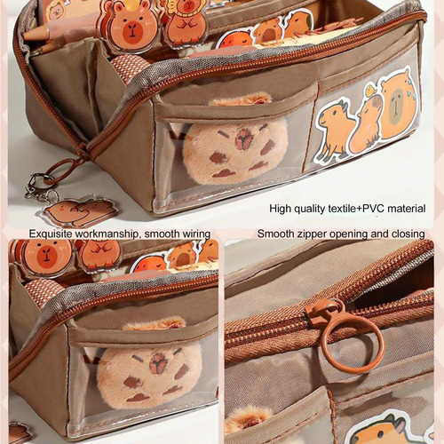 Estuche Para Lápices Carpincho Bolsa Para Lápices Carpincho