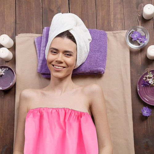 10 Batas Desechable Para Envoltura De Spa Albornoz No Tejido