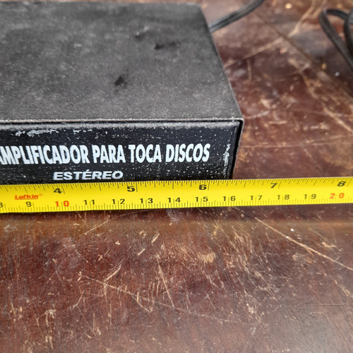 Pre Amplificador Estereo Funcionando Para Toca Discos