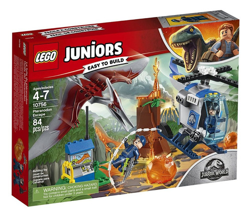 Lego 10756 Juniors Pteranodon Escape 84 Piezas