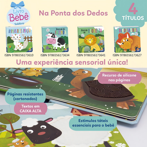 Al alcance de tu mano: Dinosaurs Friends, de Mammoth World. Editorial TodoDistribuidora Ltda., tapa dura en portugués, 2022