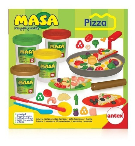 Juego De Masa Antex Masa Pizza 2148 E. Full