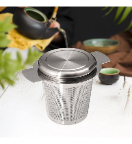 2 Colador Infusor De Té Colador De Té De Reutilizable