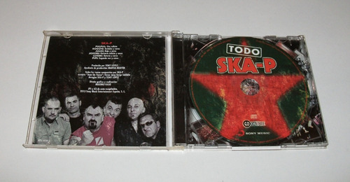 Ska - P - Todo Ska - P / Cd Impecable | MercadoLibre